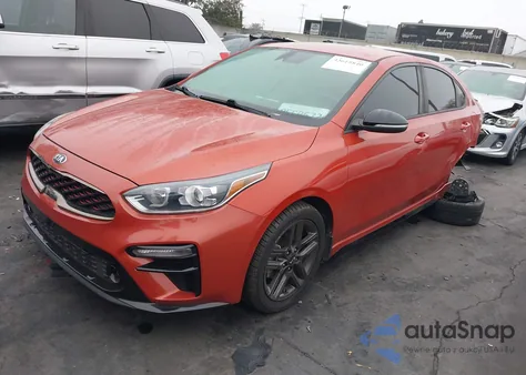 2020 Kia Forte Gt-Line z USA, uszkodzony, nr VIN 3KPF34AD6LE167730